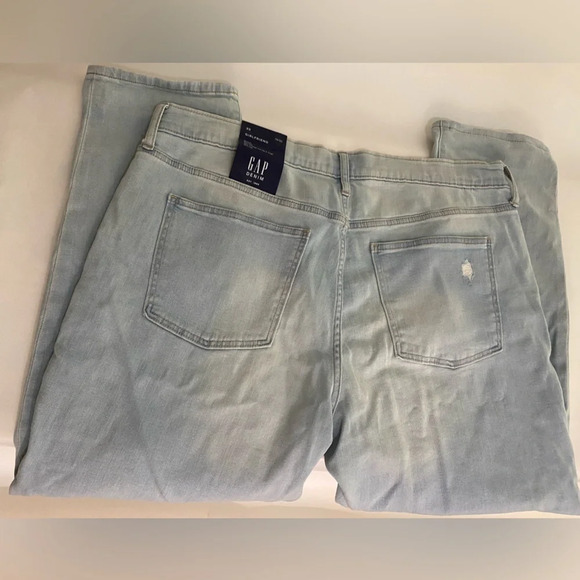 Gap Girlfriend Jeans -Stretch Mid Rise - Picture 7 of 11